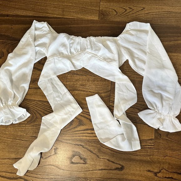 LONG SLEEVE BRA TOP - Picture 3 of 6